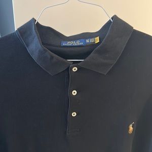 Men’s Ralph Lauren black polo XLT